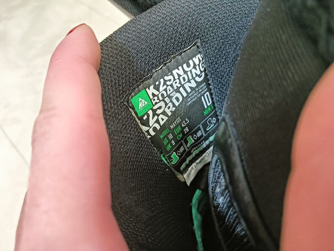 K2 スノーボードブーツ サイズ28 黒