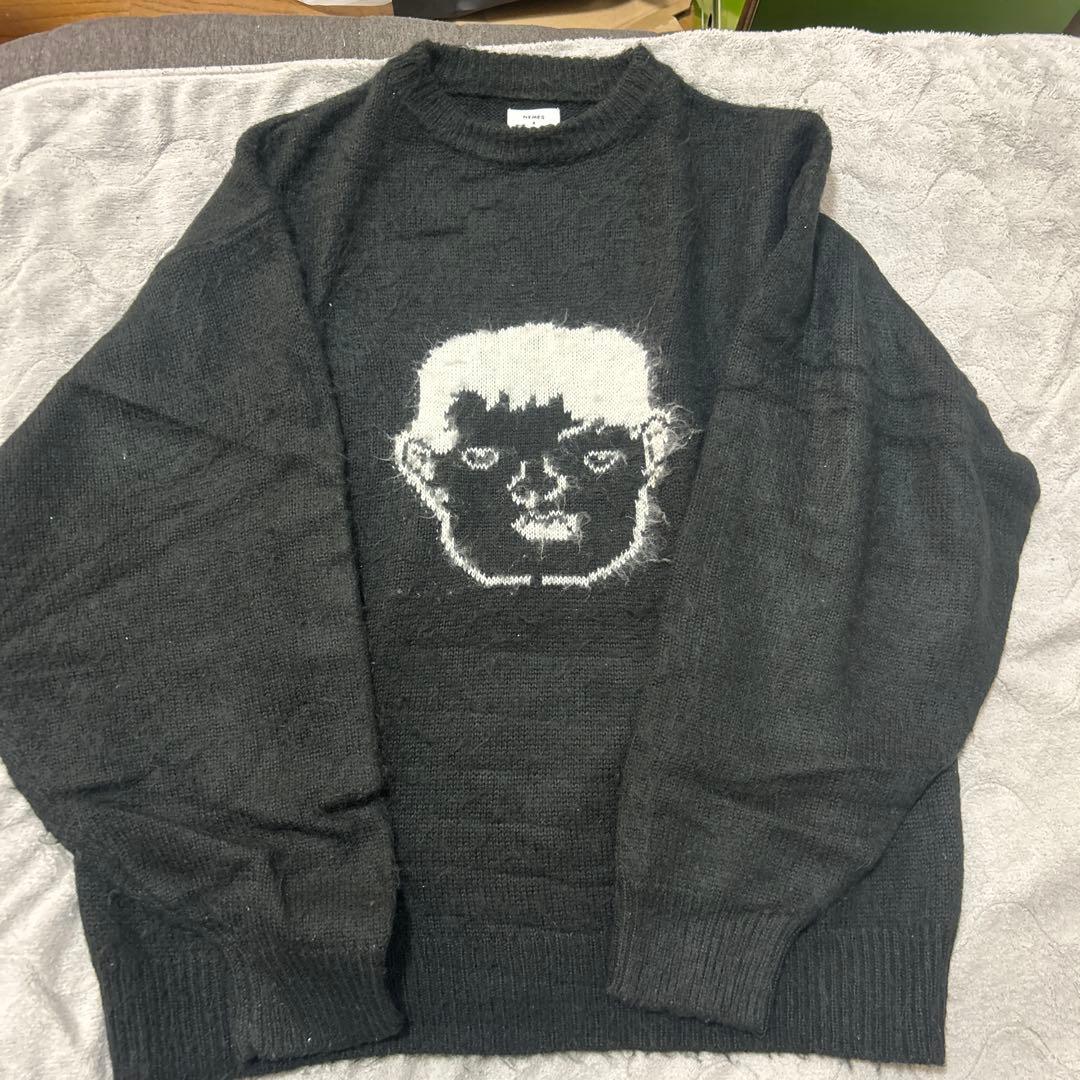 NEMES × POWER HOUSE 1968 ニット つげ義春 ブラック