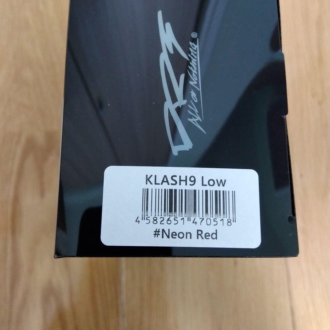 DRT　クラッシュ9 Low　ネオンレッド　限定カラー　新品