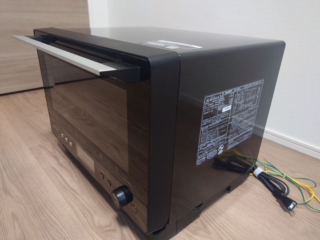 【美品】シャープ 蒸気オーブンレンジ RE-WF264-B ブラック　26L