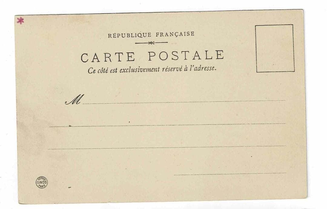 アンティークポストカード はがき 絵葉書 by EMILE TABOURET