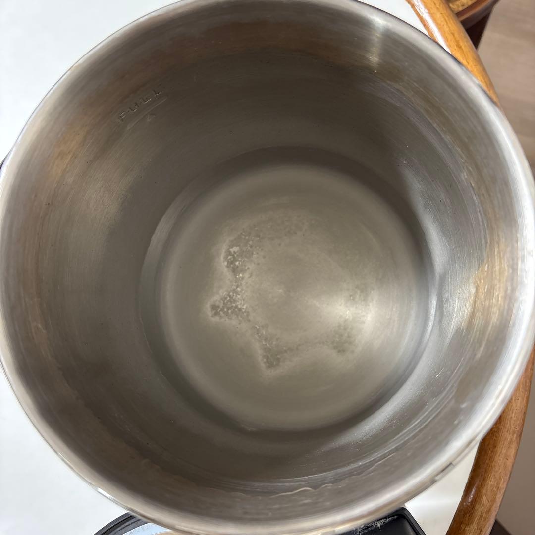 メガホーム　蒸留水機　黒　シルバー　本体　ガラス容器　セット