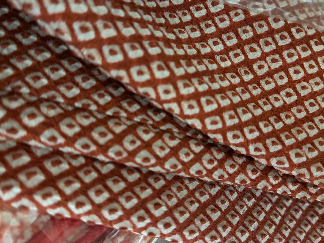 七五三　卒業式　正絹総絞り　着物