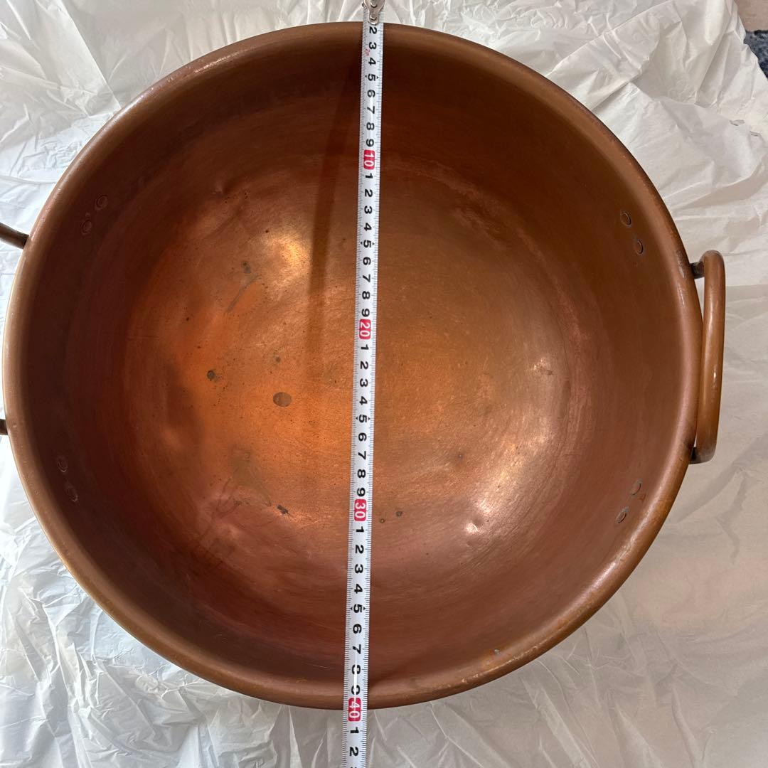 打ち出し さわり鍋 銅鍋 和菓子ジャムやあんこ鍋