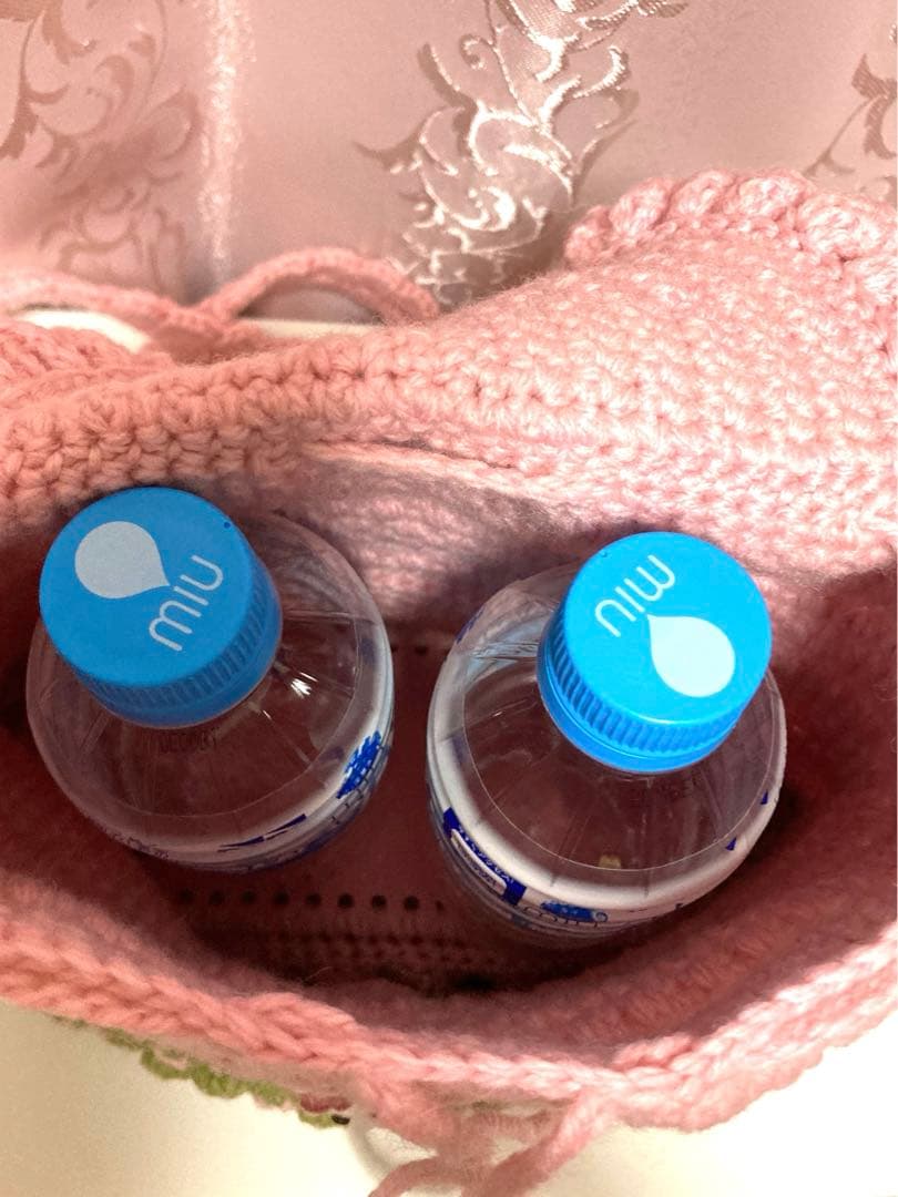 ♥️手編み♥️ハンドメイド　リュックバッグ♥️いちごバッグ♥️巾着バッグ♥️