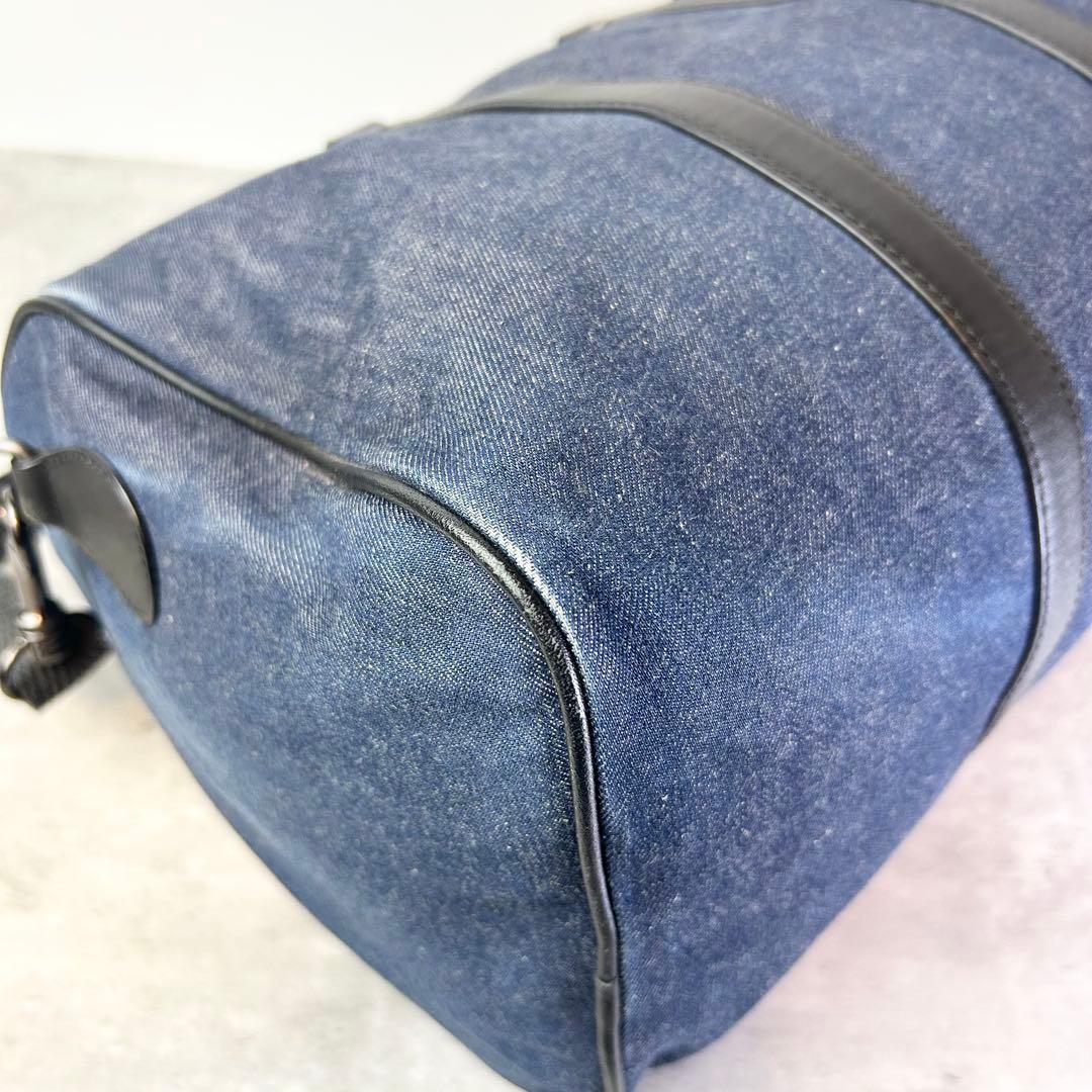 【良品】ハンティングワールド ミニボストン 2way デニム