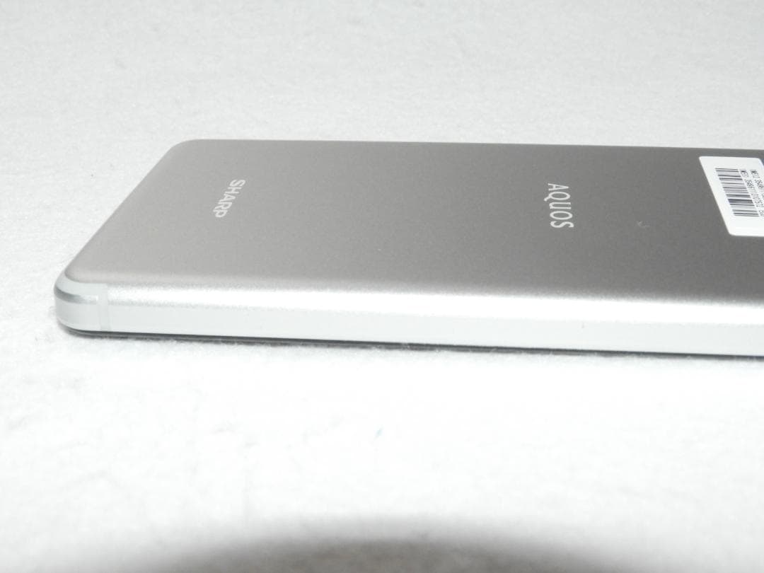良品 SHARP AQUOS sense4 シルバー SH-M15 SIMフリー