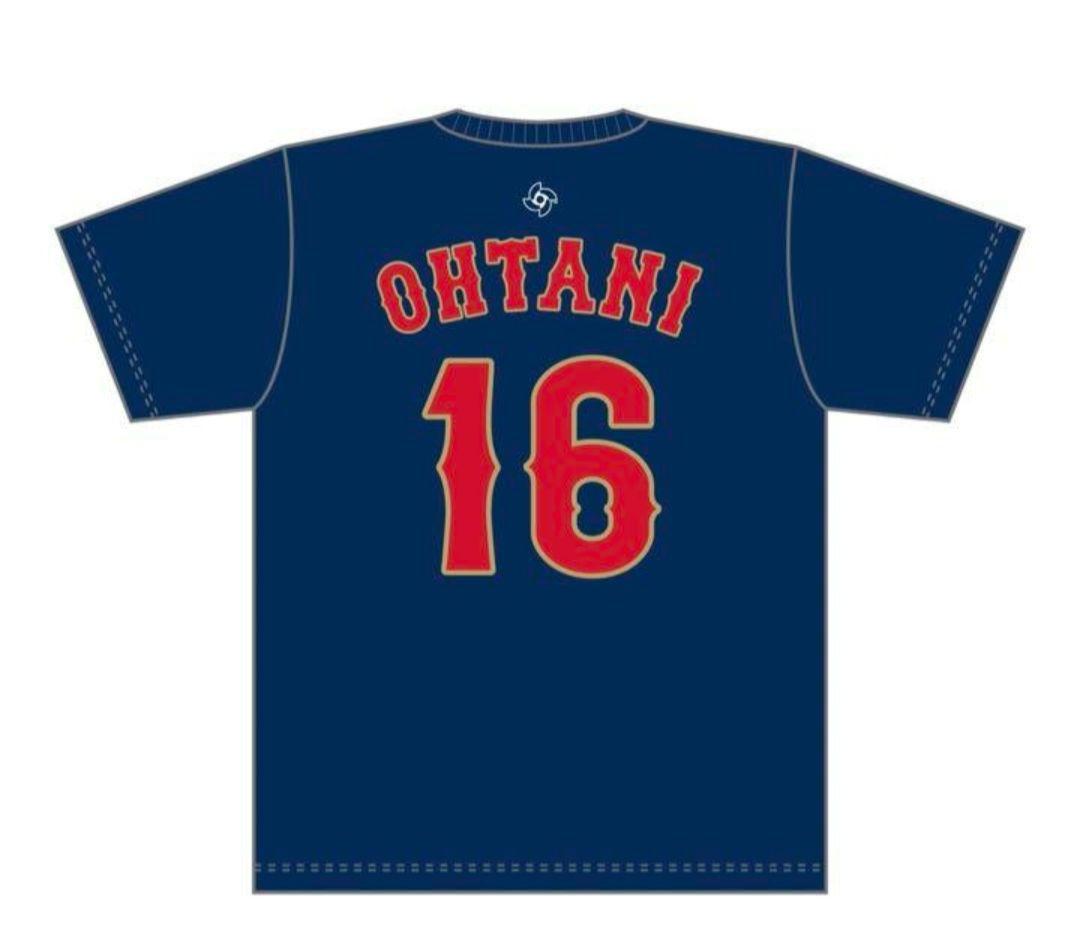 新品　WBC 2023　ナンバー ネーム Tシャツ 大谷翔平　侍ジャパン　XL