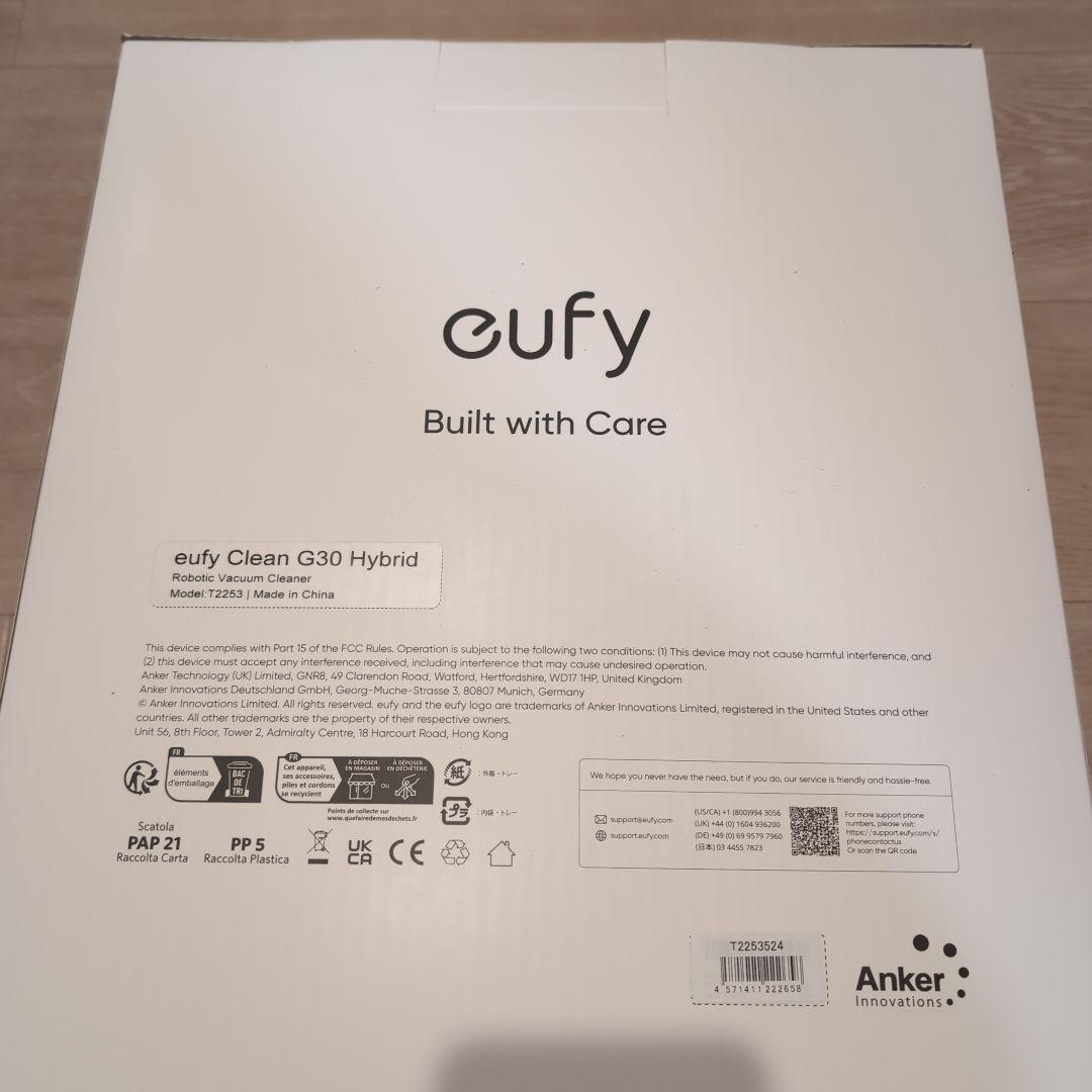 Ankerロボット掃除機 eufy Clean G30 hybrid