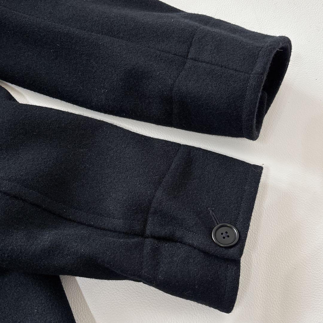 定価5.5万✨MHL. ロング BASIC WOOL MELTON COAT 紺