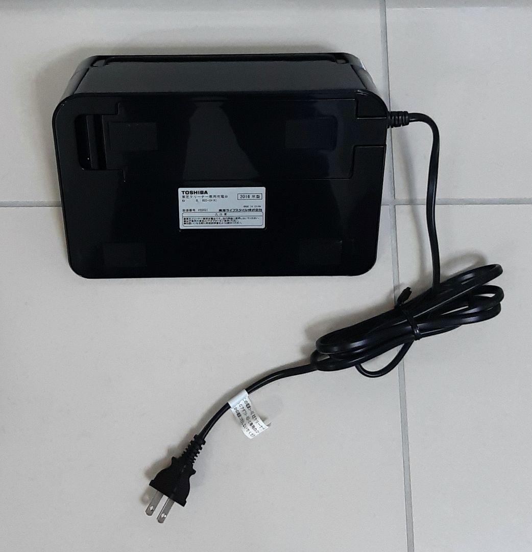 TOSHIBA ロボット掃除機 VC-RV2 本体 充電ドック付バッテリー交換済