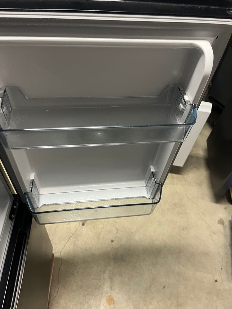 【美品】2024年製 SHARP 冷蔵庫 SJ-D15K-H 152L T