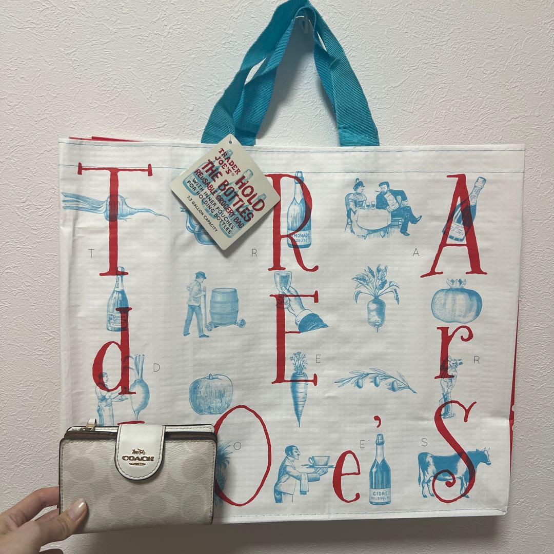 大人気Trader Joe’s（トレジョ）エコバッグ 大きめ
