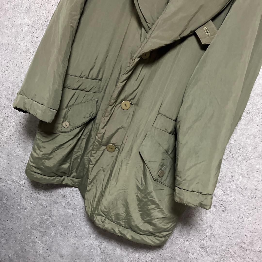 plantation イッセイミヤケ　ヴィンテージ　ダウンコート　カーキ