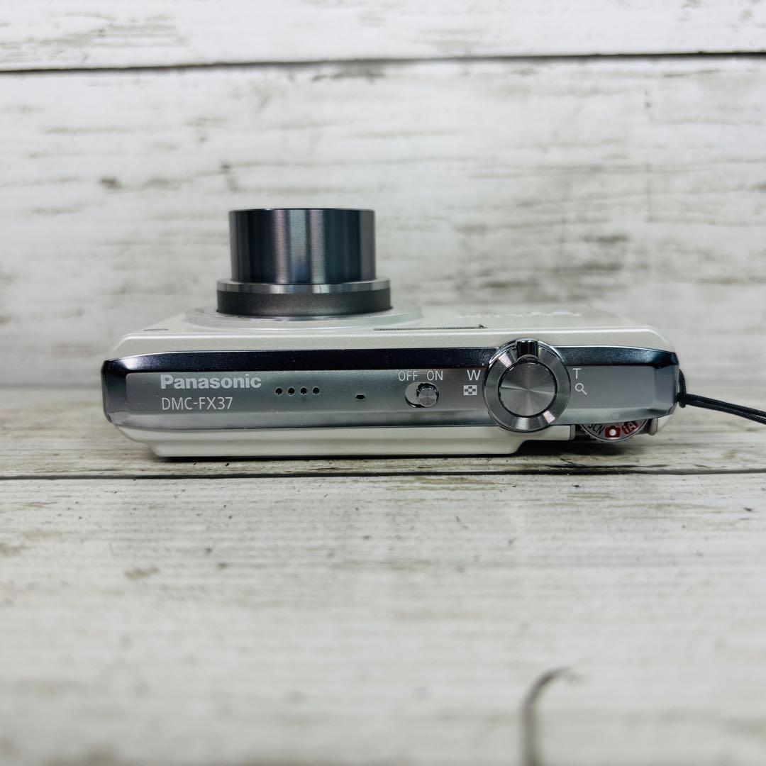 【動作良好】Panasonic LUMIX DMC-FX37 ホワイト
