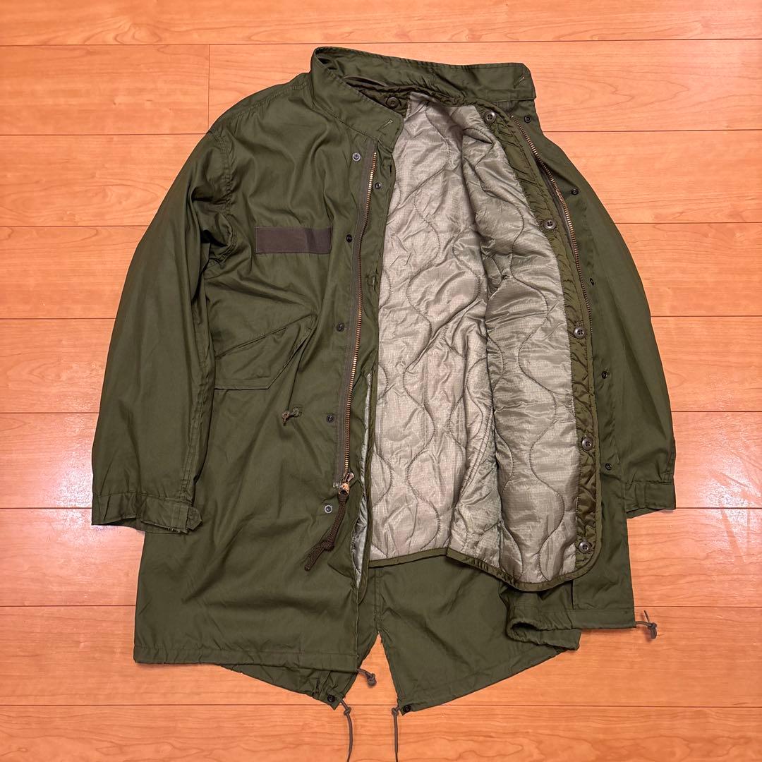 米軍 実物 デッド M-65 フィッシュテールパーカ XS フルセット
