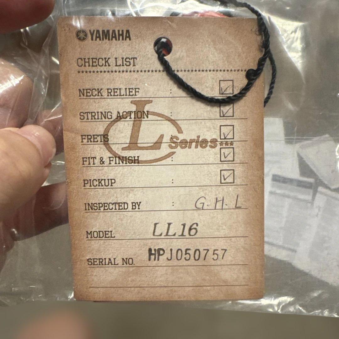 アコースティックギター/YAMAHA LL16