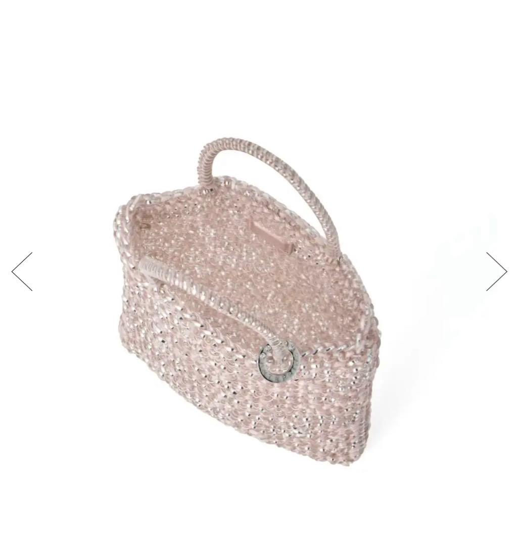 ANTEPRIMA スタンダード/スクエア 縦長/パウダリーピンクシルバー