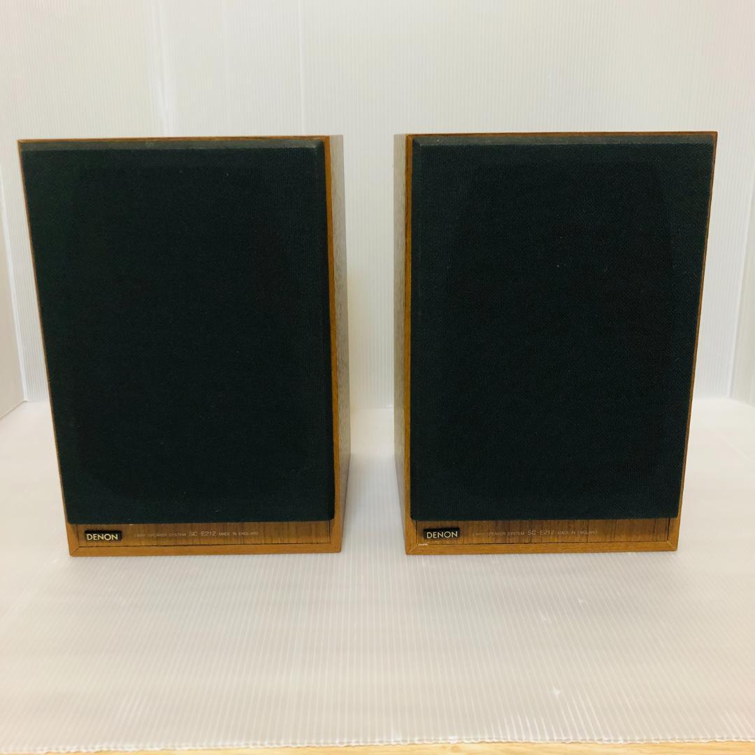 【ビート】DENON デノン SC-E212 ペアスピーカーシステム