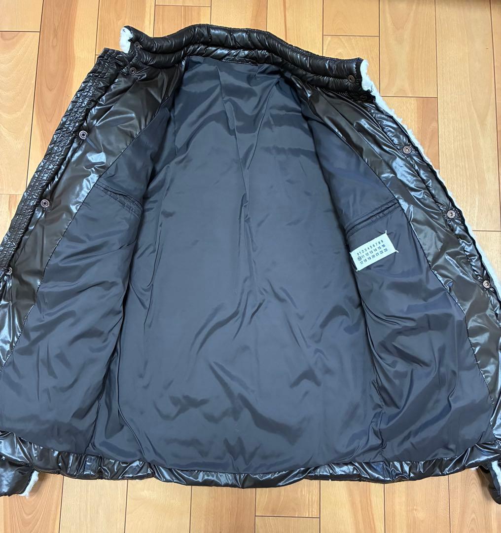 Maison Martin Margiela ダークブラウンナイロンジャケット