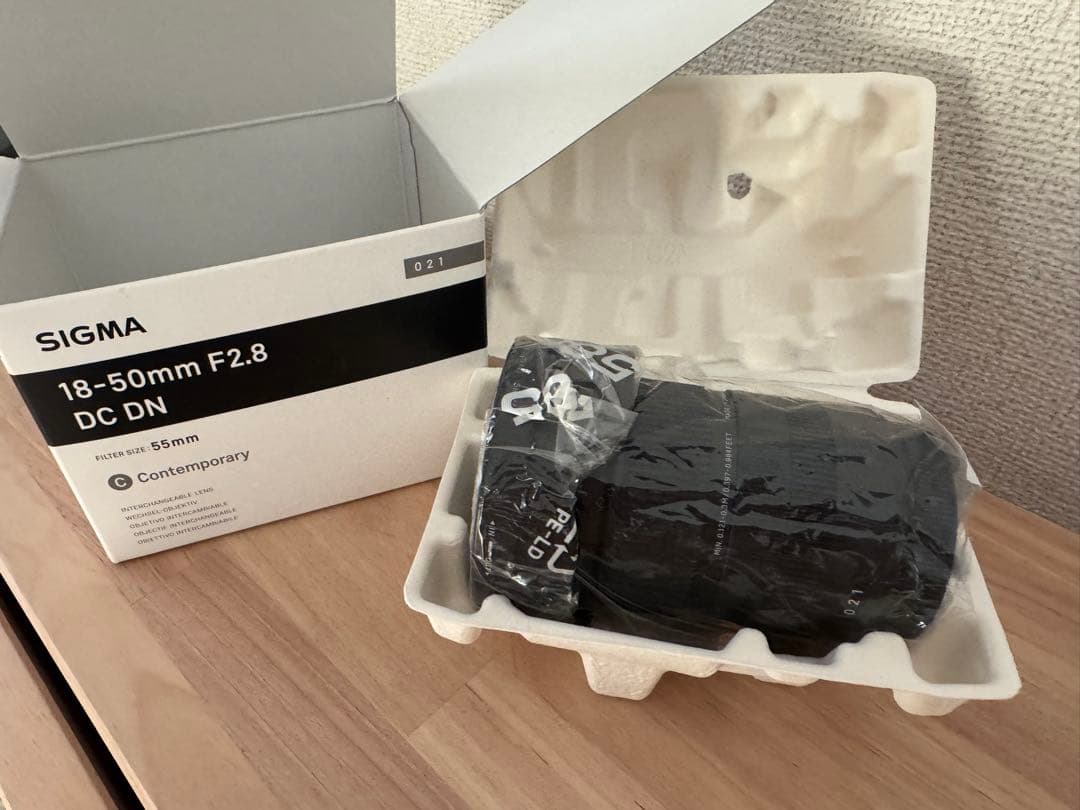 SIGMA 18-50mm F2.8 DCDN フジフィルムxマウントおまけ付き