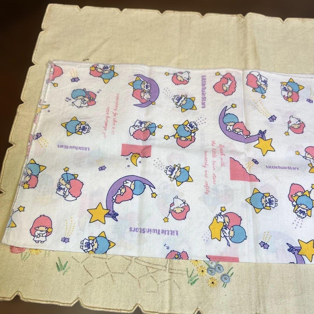 貴重キキララLittleTwinStarsお弁当箱箸箱ランチバッグクロス1976