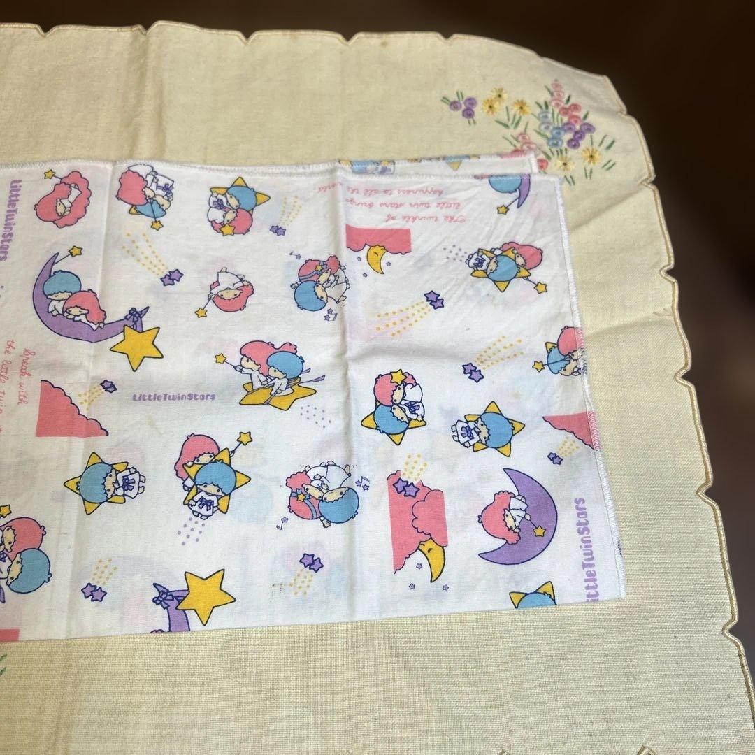 貴重キキララLittleTwinStarsお弁当箱箸箱ランチバッグクロス1976