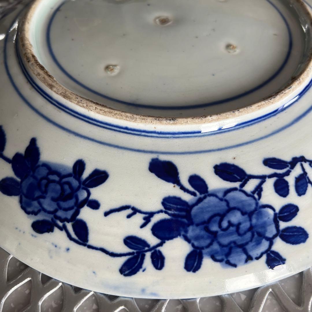 古砥部焼　絵皿