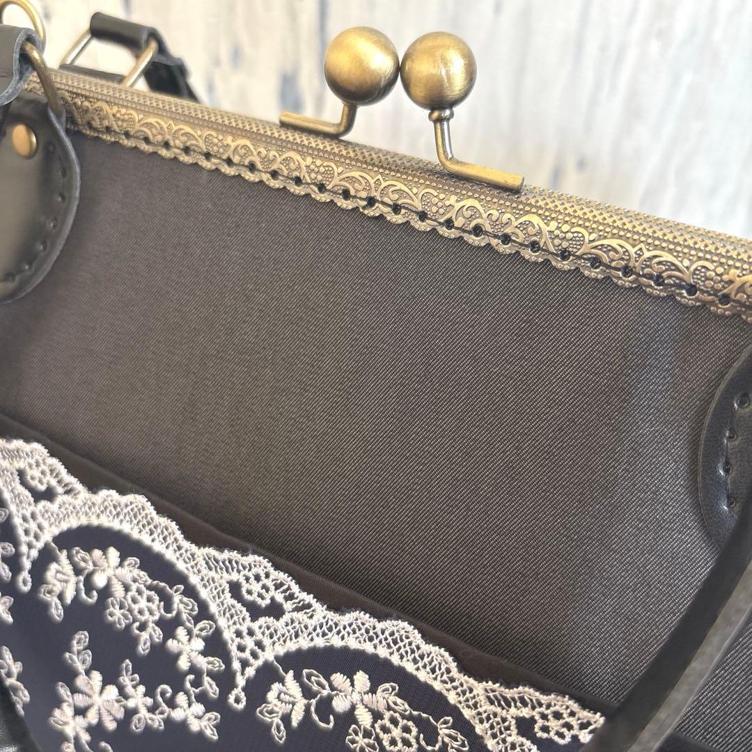 Kakimi　がま口バッグ・あおりがま口バッグ　ハンドメイド