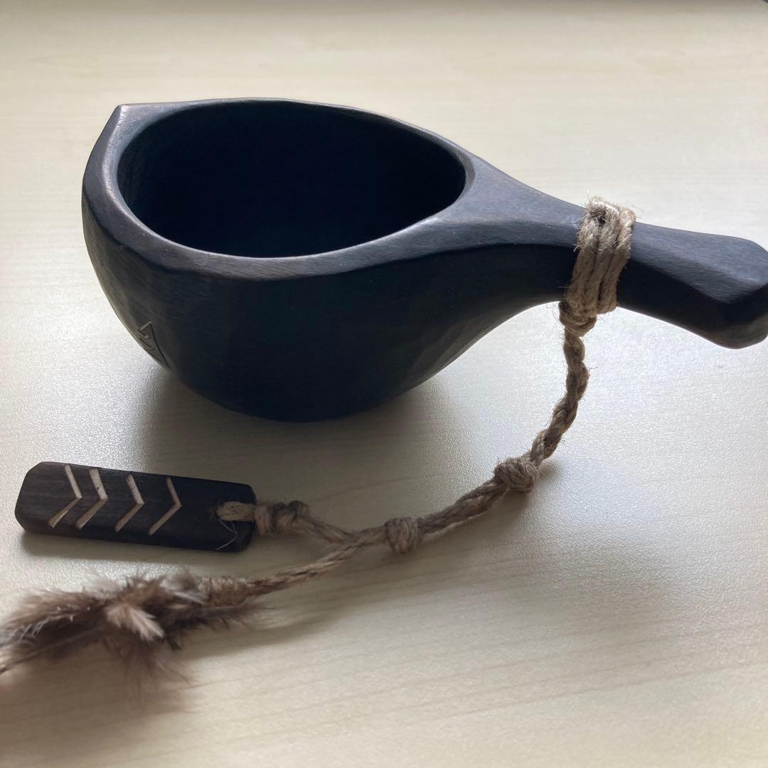 【新品】ソウルオブシベリア #1 ブラックペンダント　No.1813 ククサ