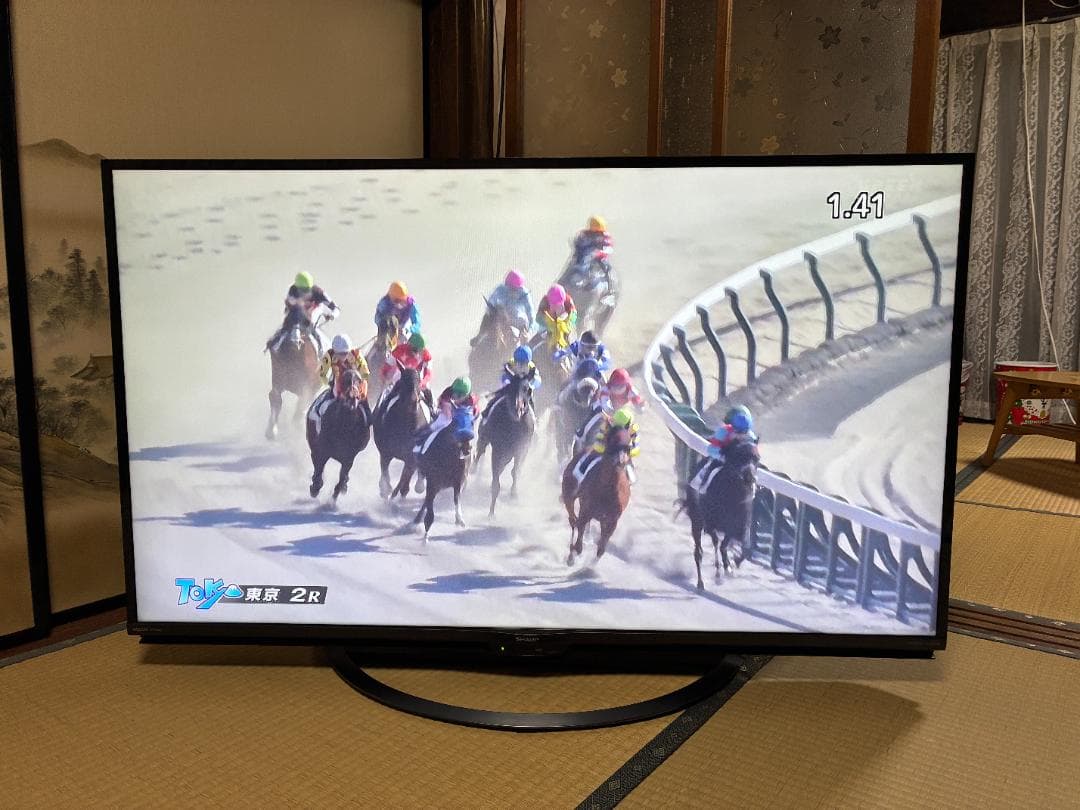 ⭐︎大画面で迫力映像⭐︎SHARP アクオス 4K液晶テレビ 4T-C50AJ1