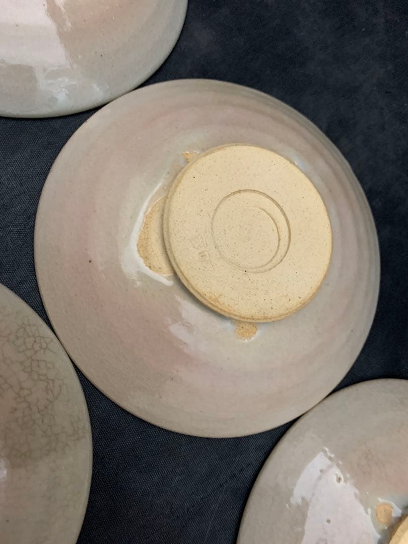 源氏物語宇治十帖　朝日豊斎　朝日焼　銘々皿　共箱　9枚