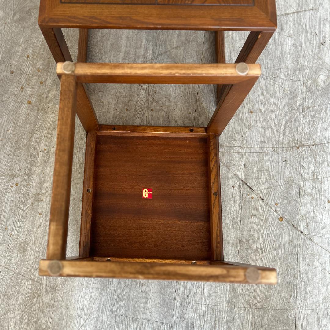 イギリス アンティーク家具 Ｇプラン ネストテーブル 1960年頃 953A