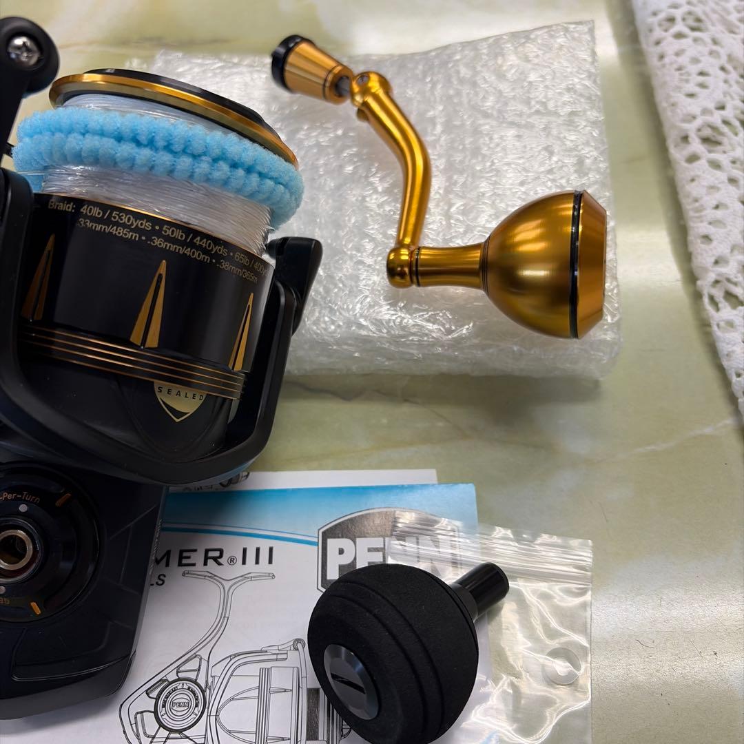 PENN SLAMNER Ⅲ 7500マグロキャスティング