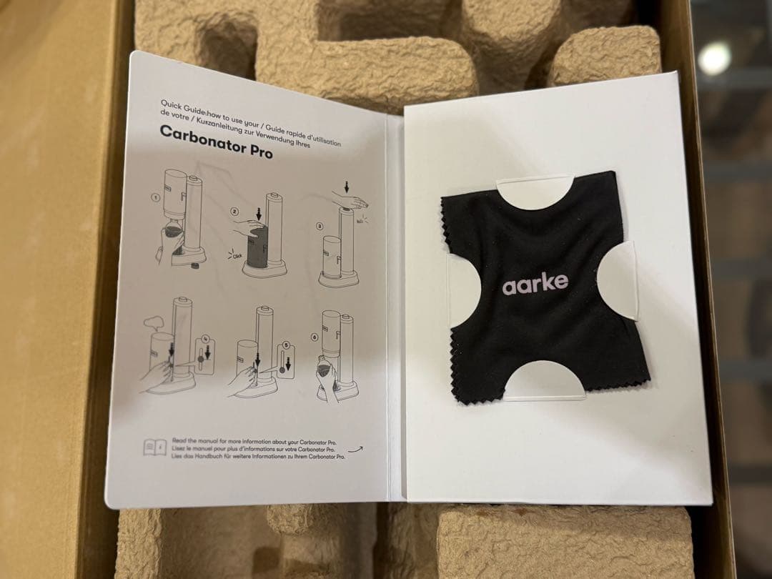 アールケ カーボネーター プロ aarke carbonator pro 未使用