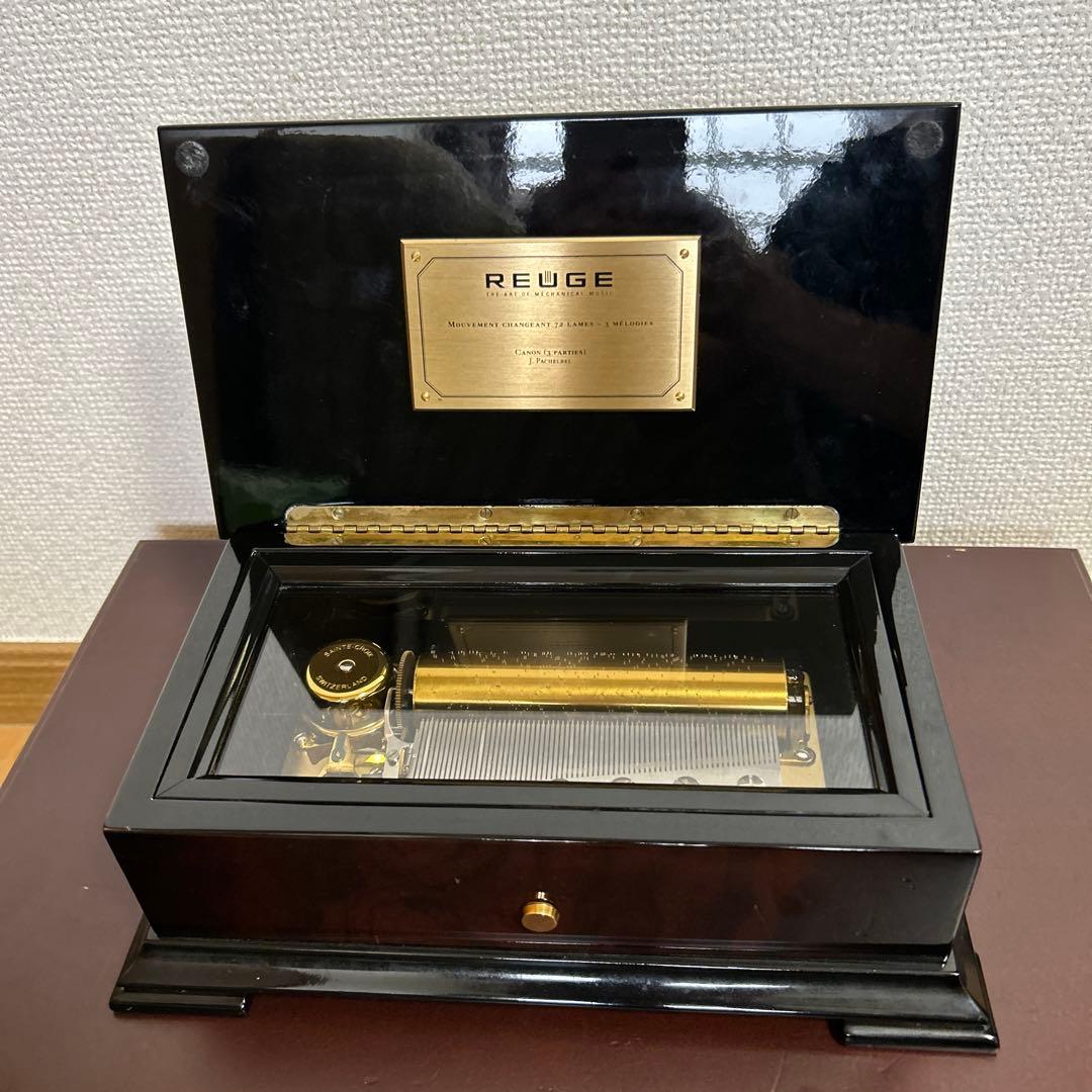 REUGE リュージュ 72弁ローズ＋共鳴箱　オルゴール療法