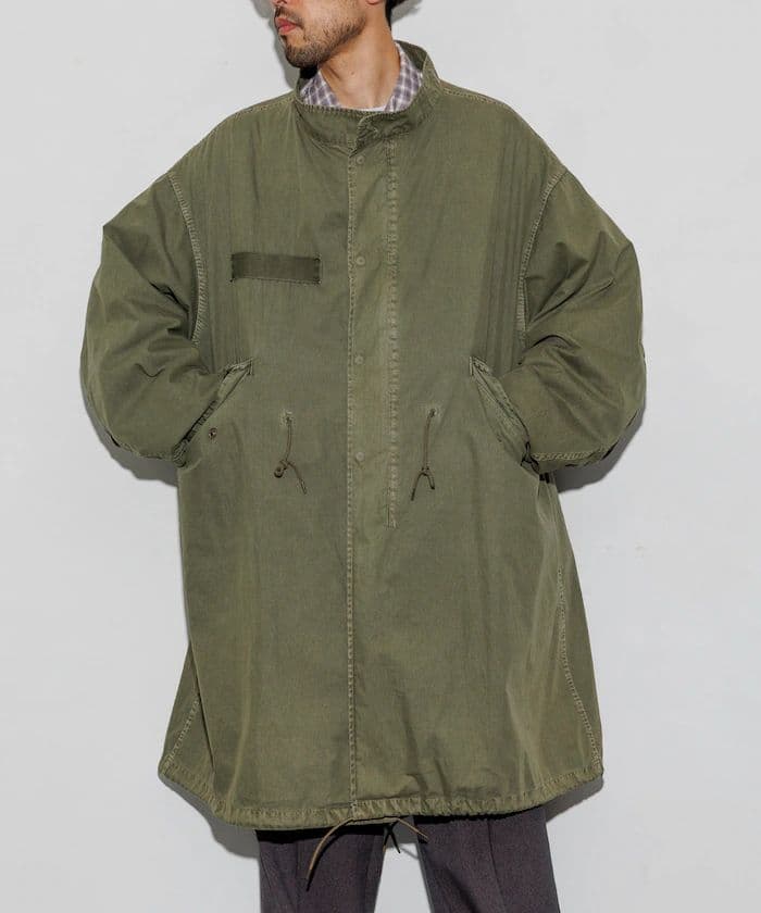 フェード加工 M65 LINER SET モッズコート