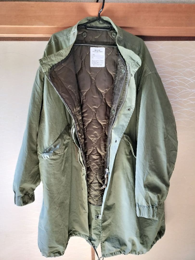 フェード加工 M65 LINER SET モッズコート