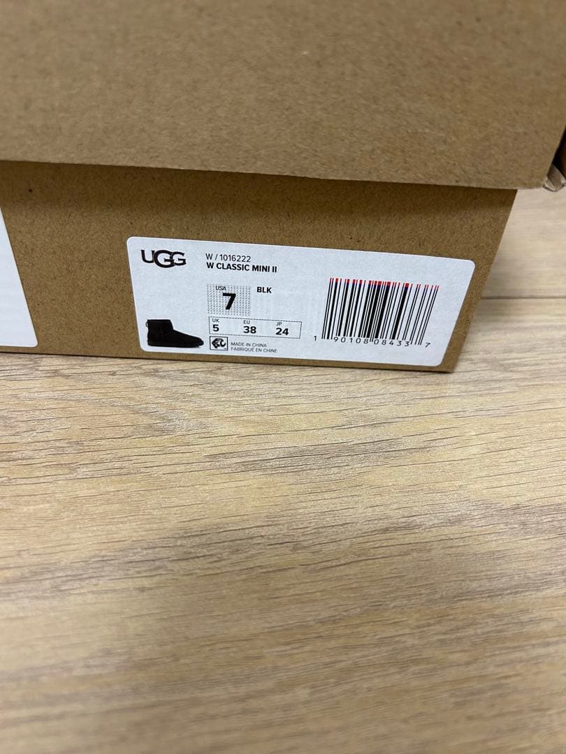 【新品未使用】UGG W CLASSIC MINI II ブラック 7
