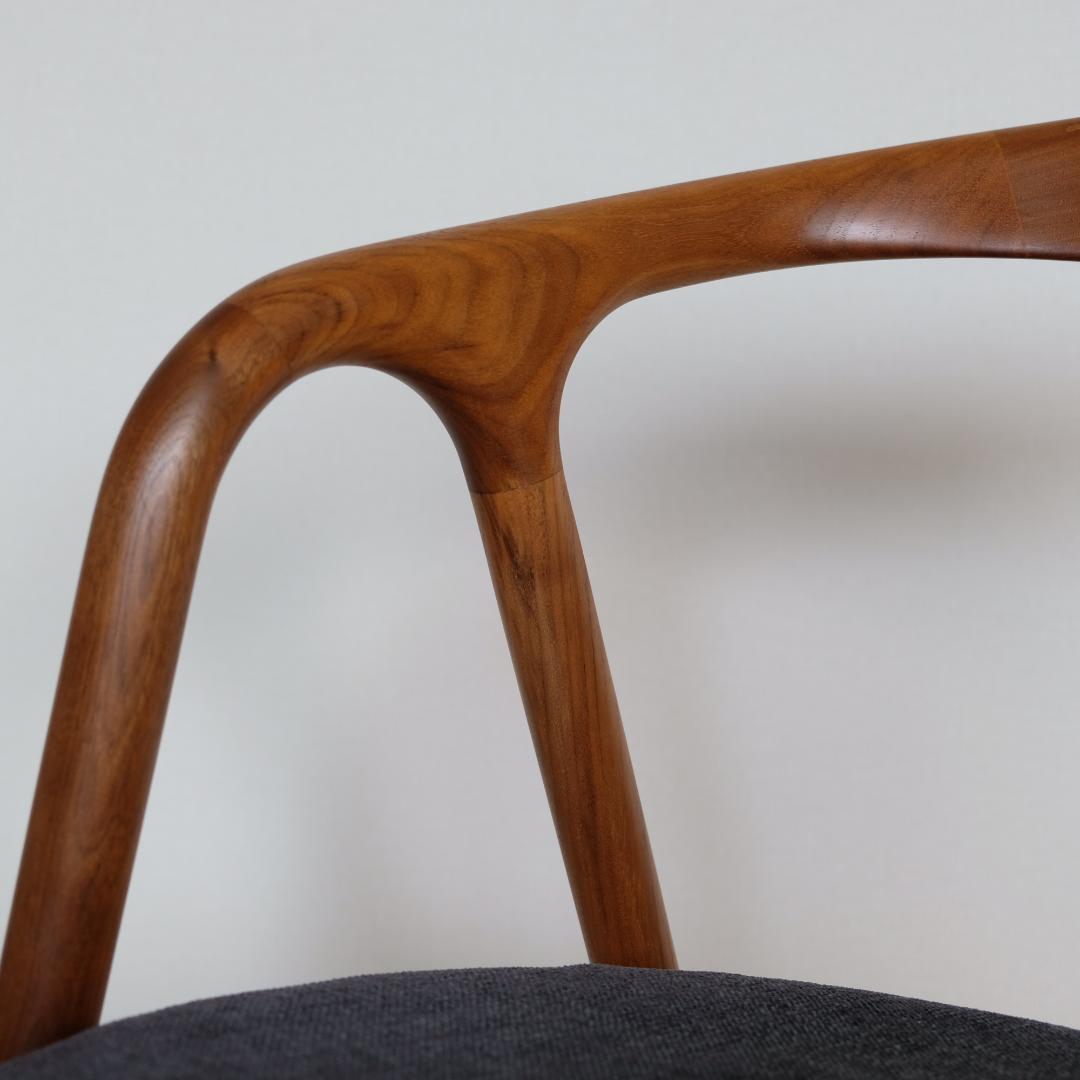 さ*の様 【美品｜メンテ済み】JKチェア　arflex　ブラックウォールナット