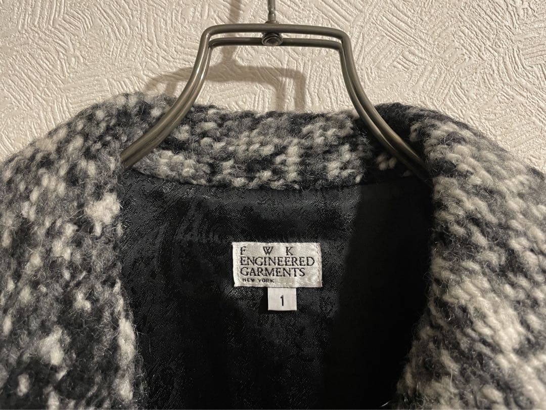 USA製 Engineered Garments モザイク ニット ベスト