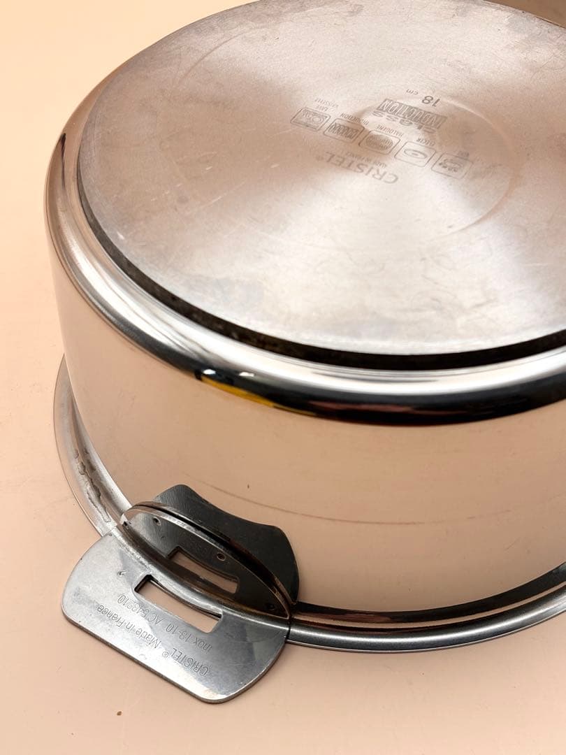 18cm CRISTEL クリステル　グラフィット 深鍋