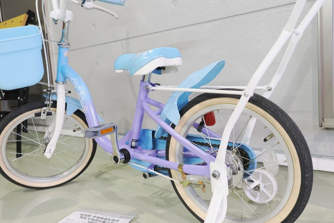 川越市 直接渡し アナと雪の女王 子供用自転車 16インチ　美品