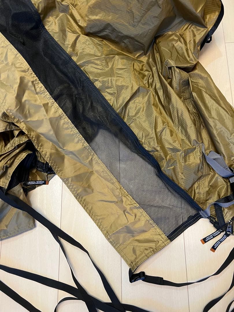 MINIMAL WORKS SHELTER G メッシュドア&TPUドア付