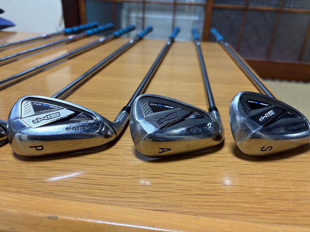 TaylorMade SIM2 MAX アイアンセット※レフティ