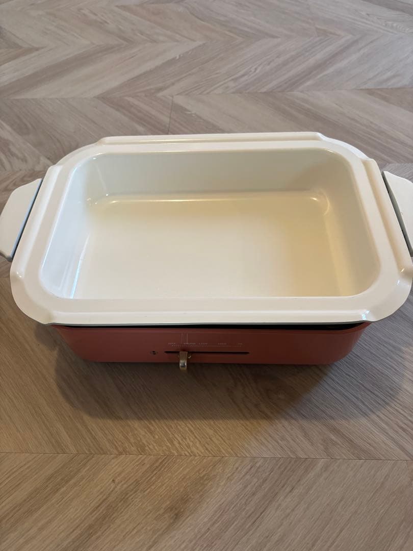 BRUNO ホットプレート ピンク　プレート4枚セット&深鍋