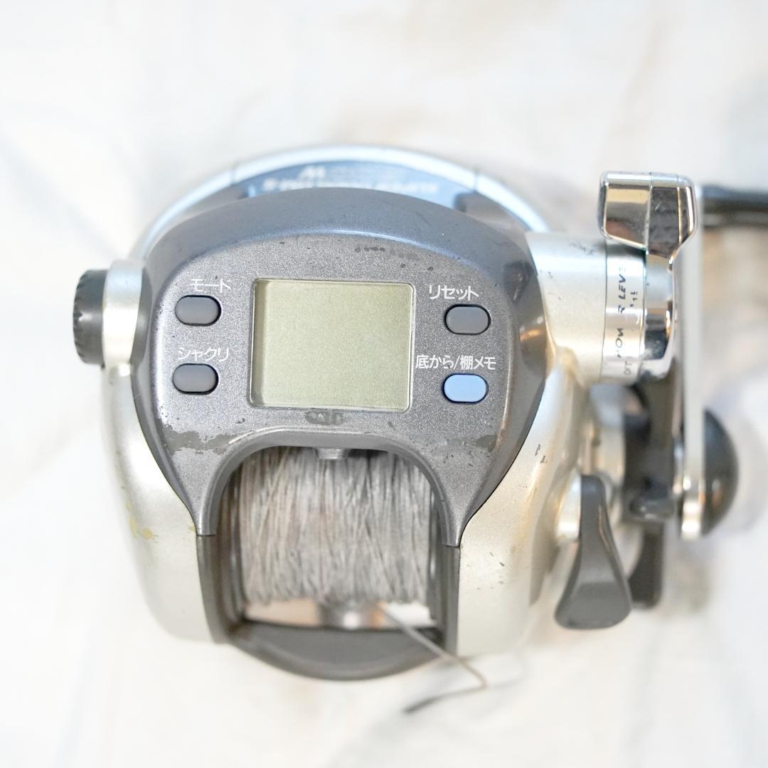 ダイワ製 電動リール スーパータナコンS500W ワニ口ケーブル付き 船釣り