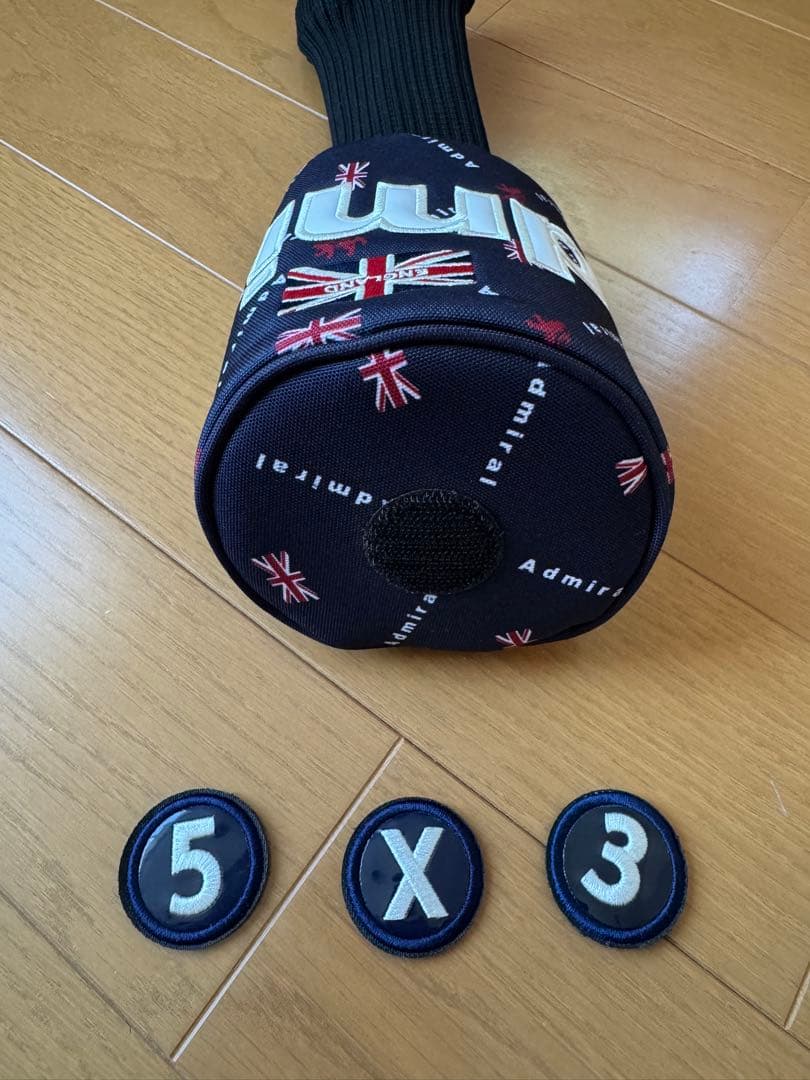 ニコニコさん専用　Admiral ゴルフバッグ・キャディバッグ ネイビー