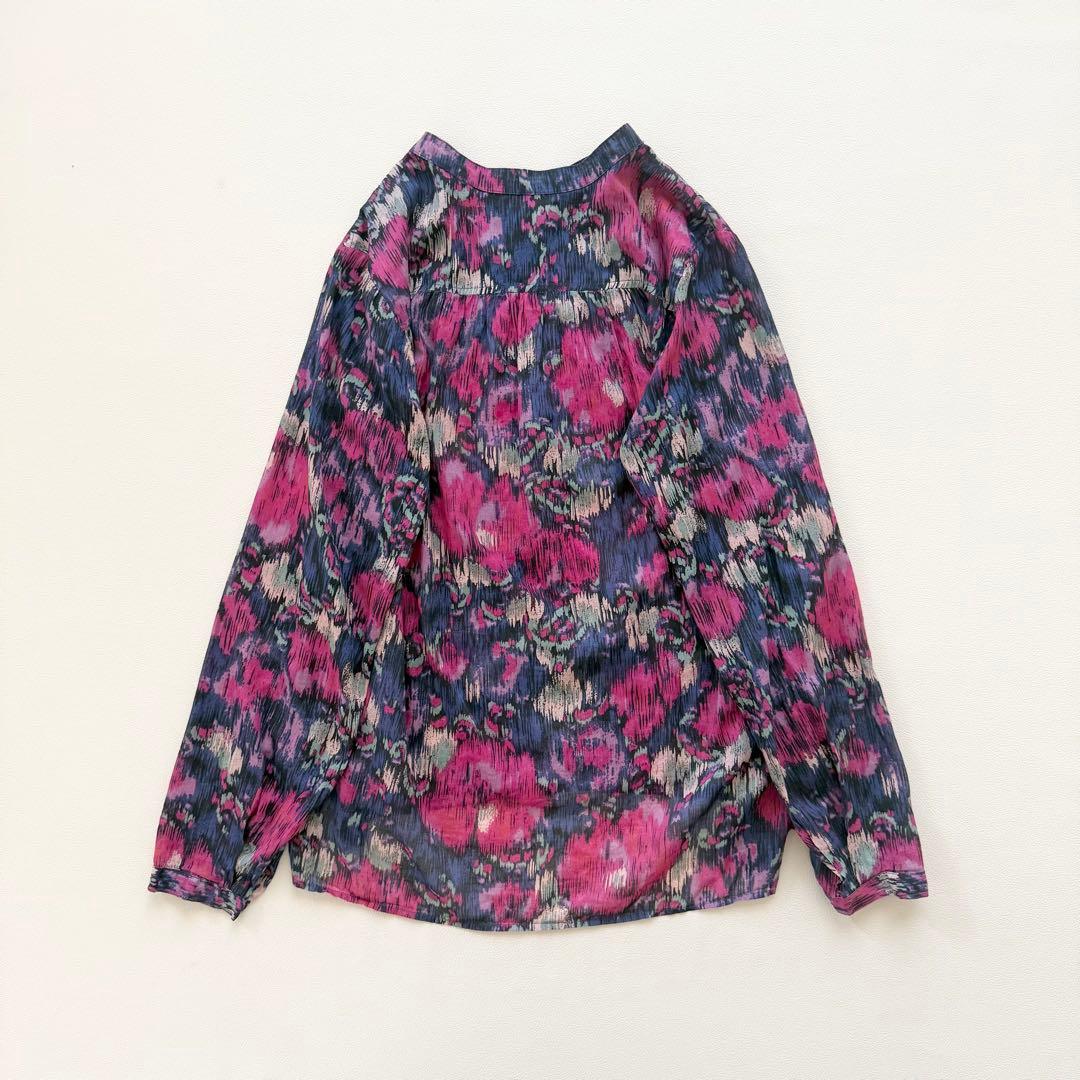 イザベルマランエトワール MARIA フローラルブラウス　シアーブラウス