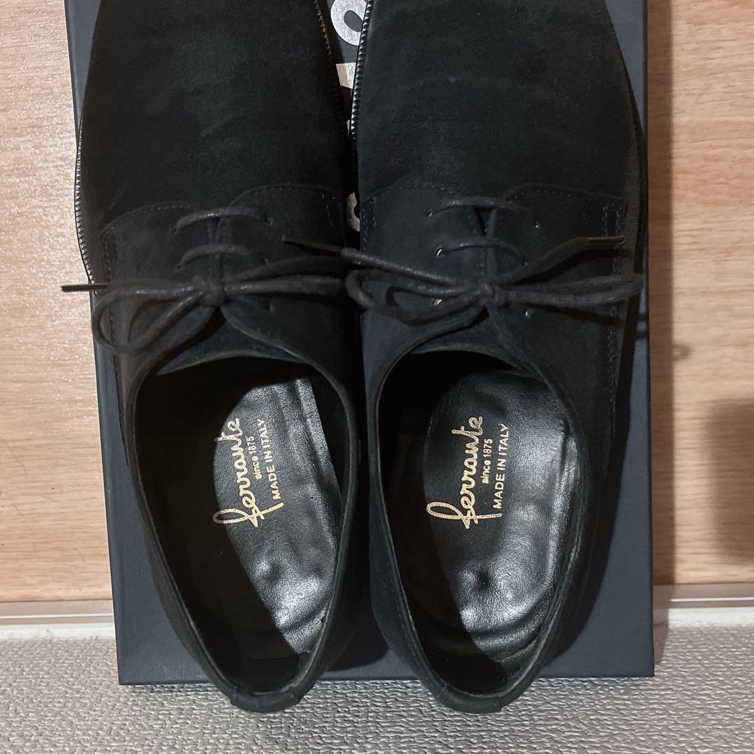 フェランテ 外羽根 プレーントウ 6.5